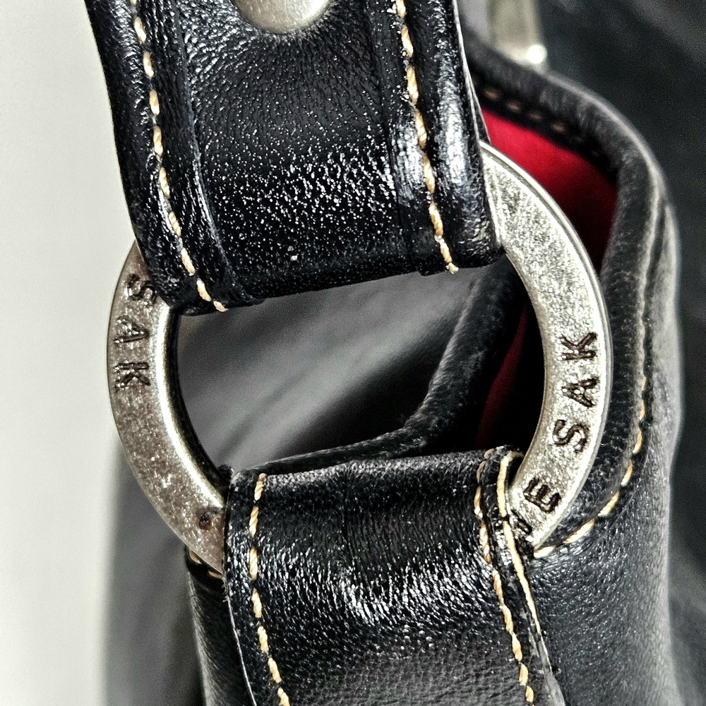 The SAK Leather Hobo Shoulder Bag - Picture 12 of 14